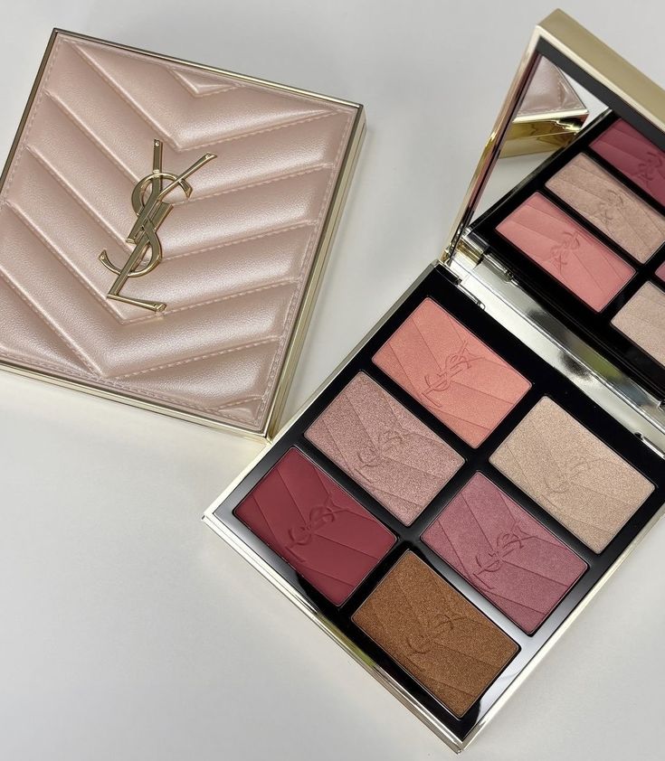 YSL Eternal Perfection Luxurious Shine 6-Color Cheek Palette (Limited Edition)