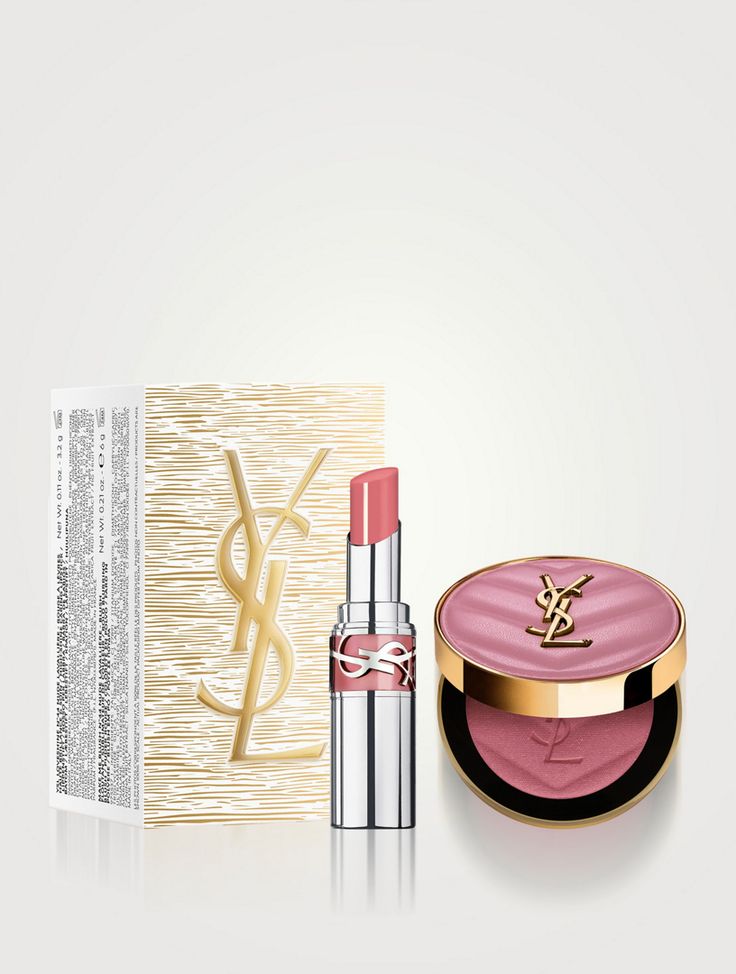 YSL make me blush 44 Nude Lavalliere + Loveshine Lip Oil Stick