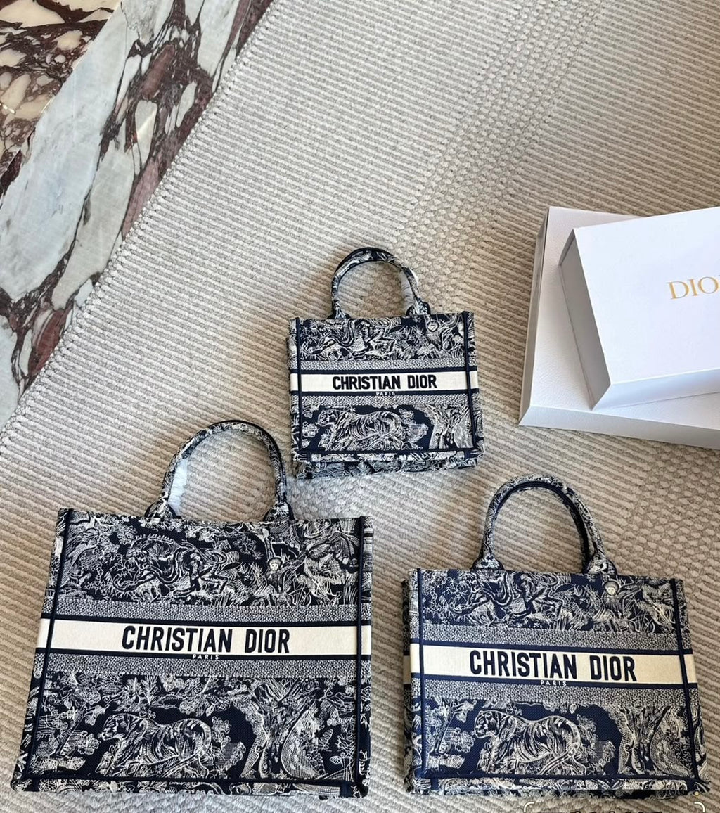 Christian Dior Book Tote Bag