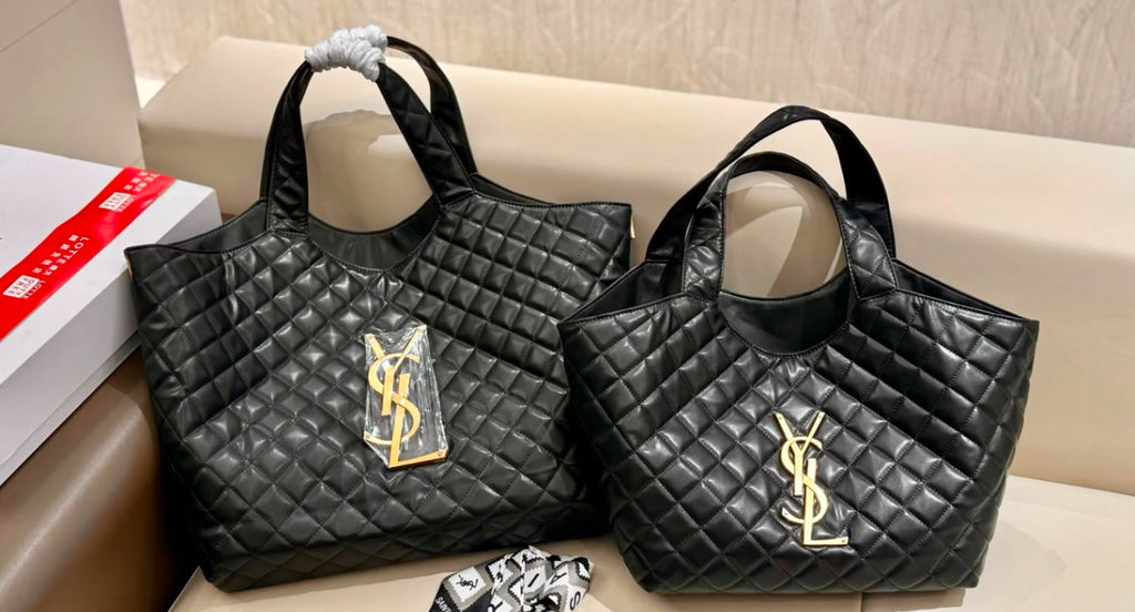 YSL ICare Lambskin Tote Bag