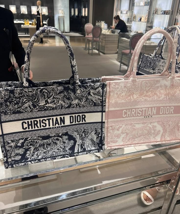 Christian Dior Book Tote Bag
