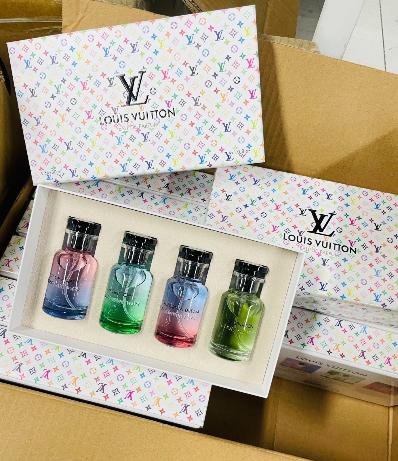 Louis Vuitton Mini Perfume Set 30ML each / 4 perfumes (Unisex)