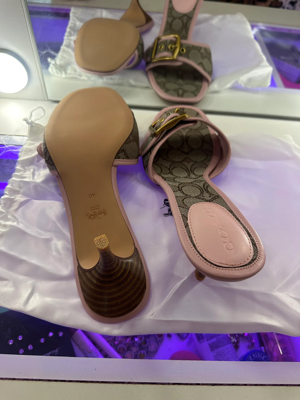 Coach Pink Heels 💖👠