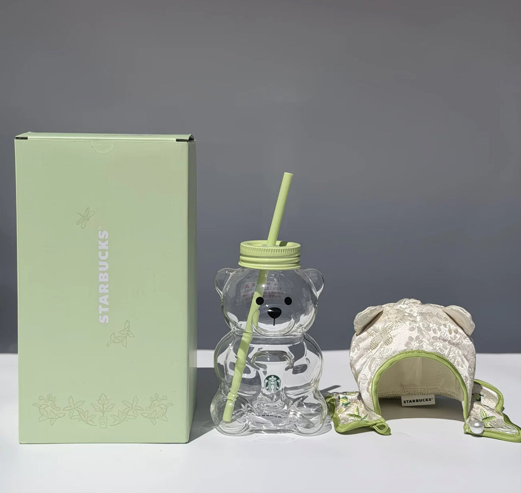 Starbucks Bearista China Spring Auspicious Pattern Collection 💚🫶🏻😭