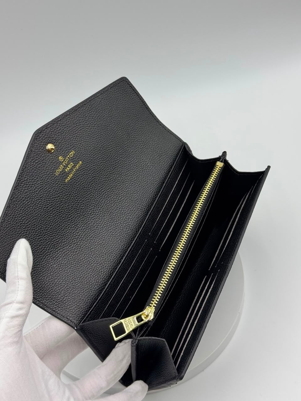 Louis Vuitton Sarah Wallet in Monogram Empreinte leather