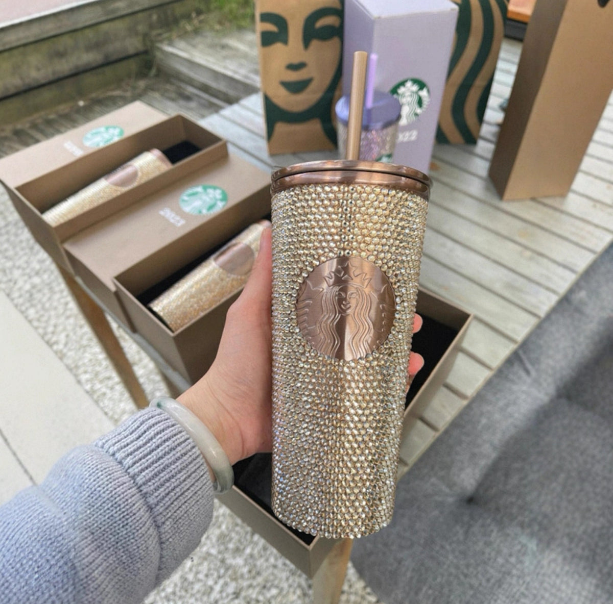 Starbucks Rhinestones Tumblr 473ML