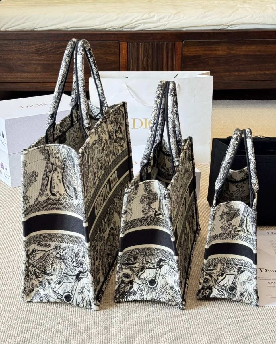Christian Dior Book Tote Bag