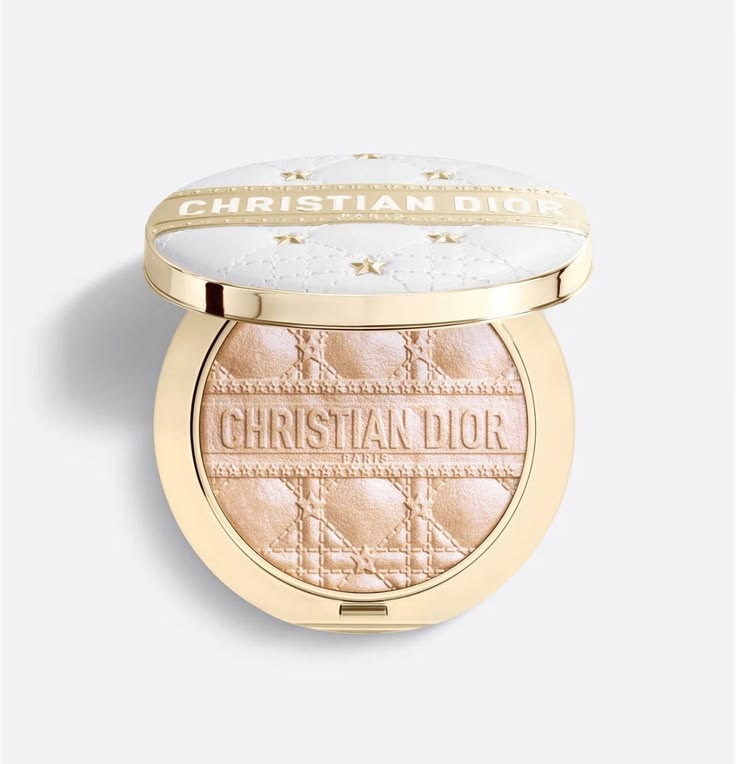 Dior Forever Glow Highlighter (Limited Edition Grand Bal / White Gold Star Cannage Case)