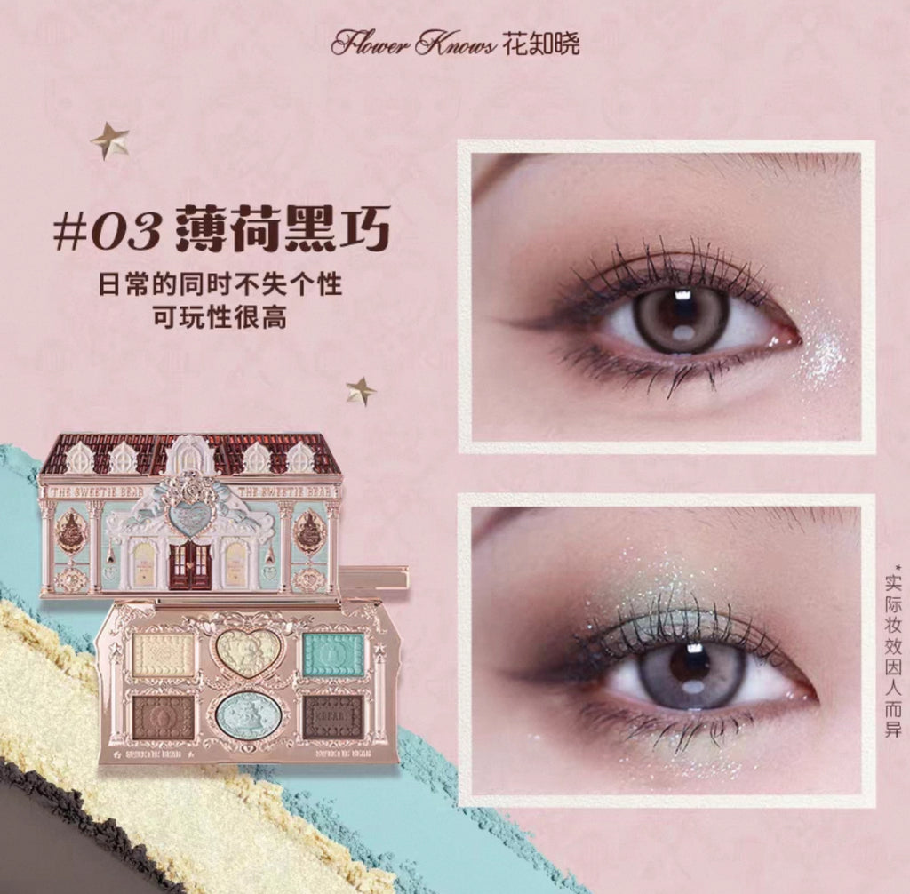Forever Knows Sweetie Bear 6-Color Palette