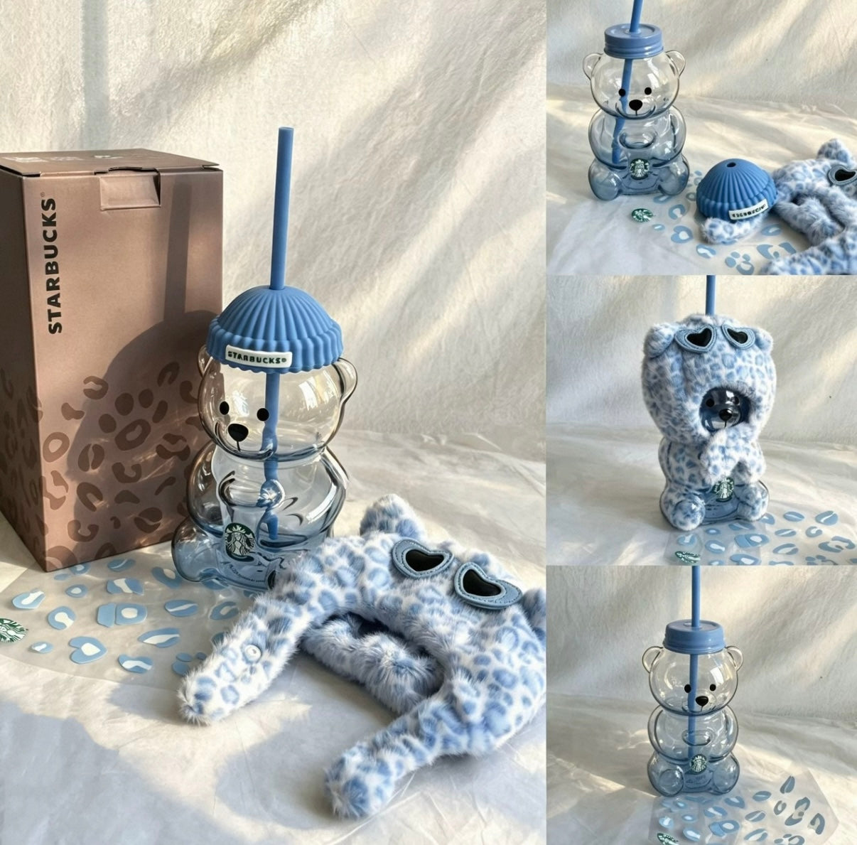Starbucks Blue Leopard Bearista China Edition 2026 🐆🐻