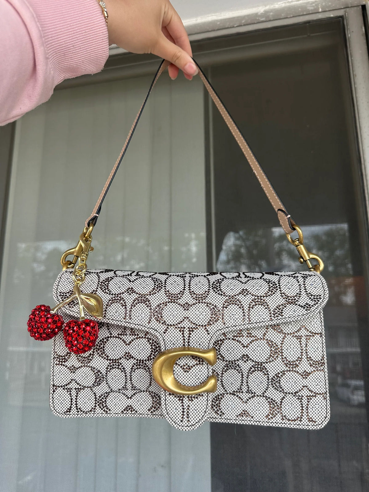 Coach Crystal Tabby Bag ✨🤎