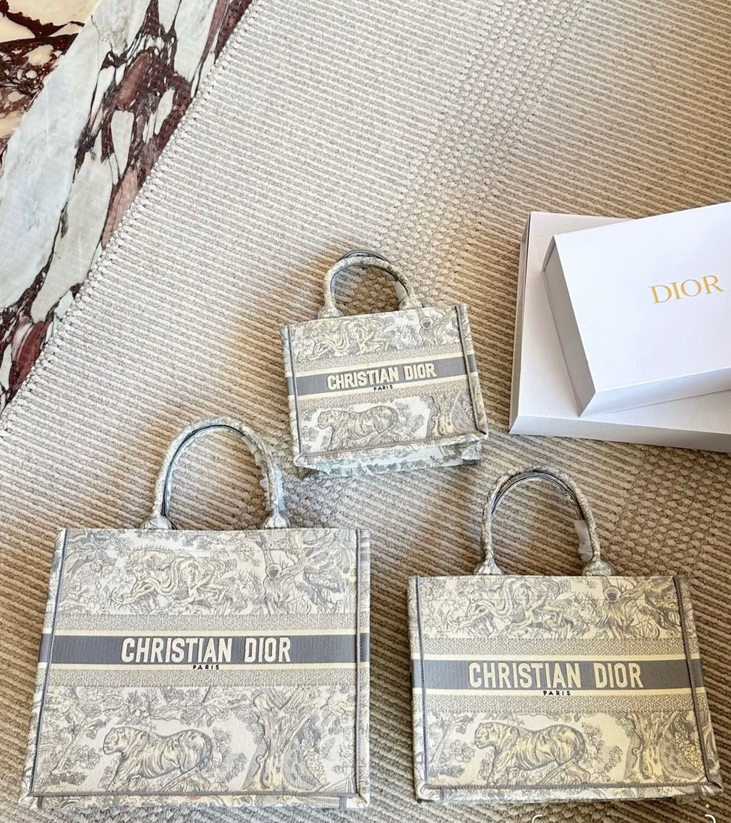 Christian Dior Book Tote Bag