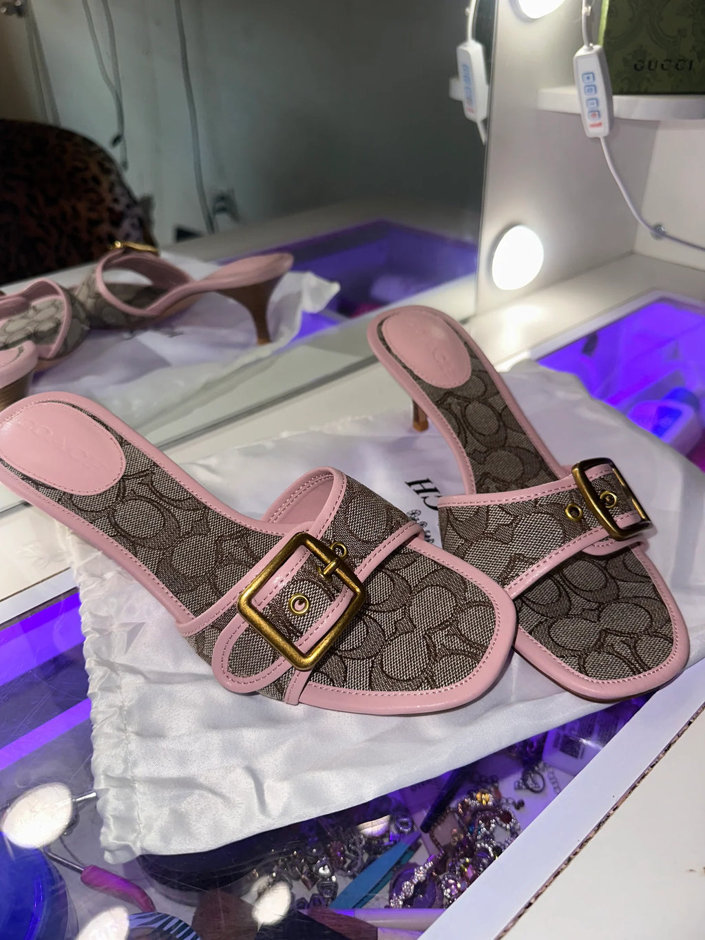 Coach Pink Heels 💖👠