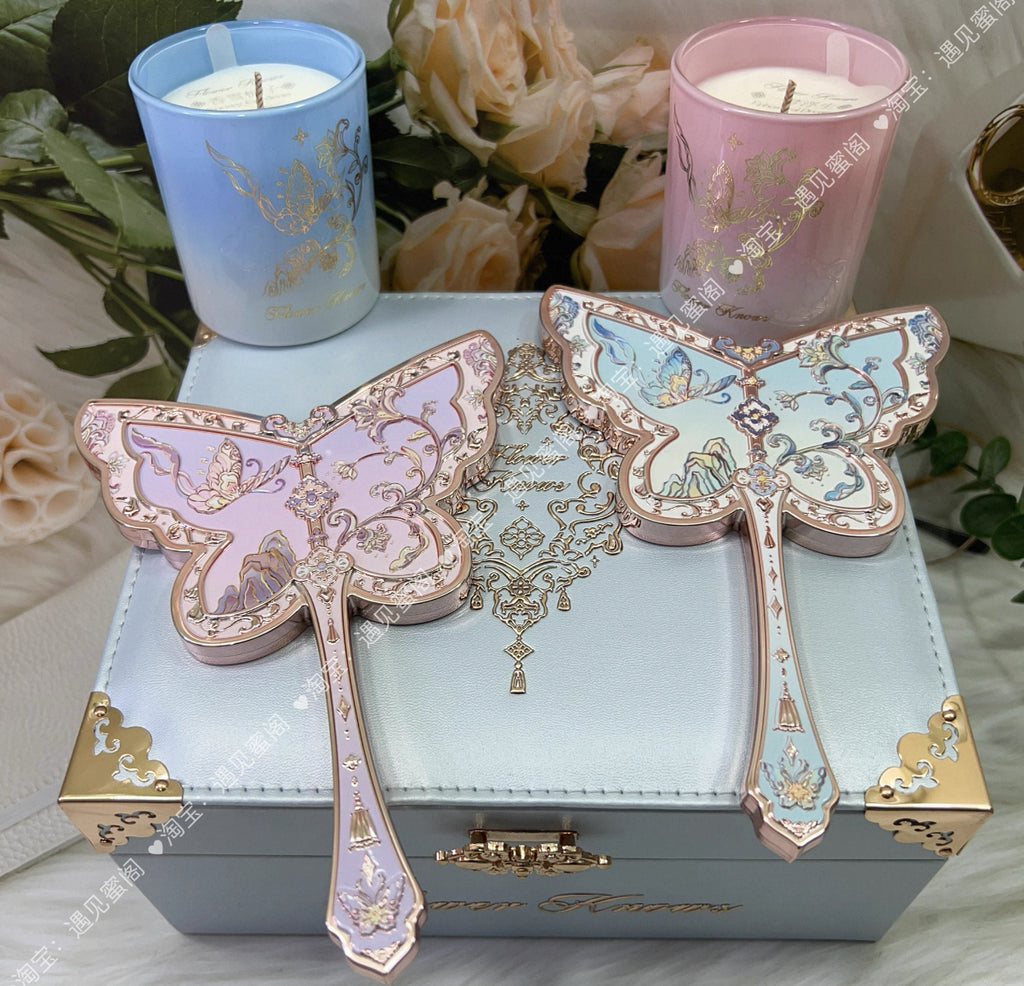 Forever Knows Butterfly Mirror & Candles