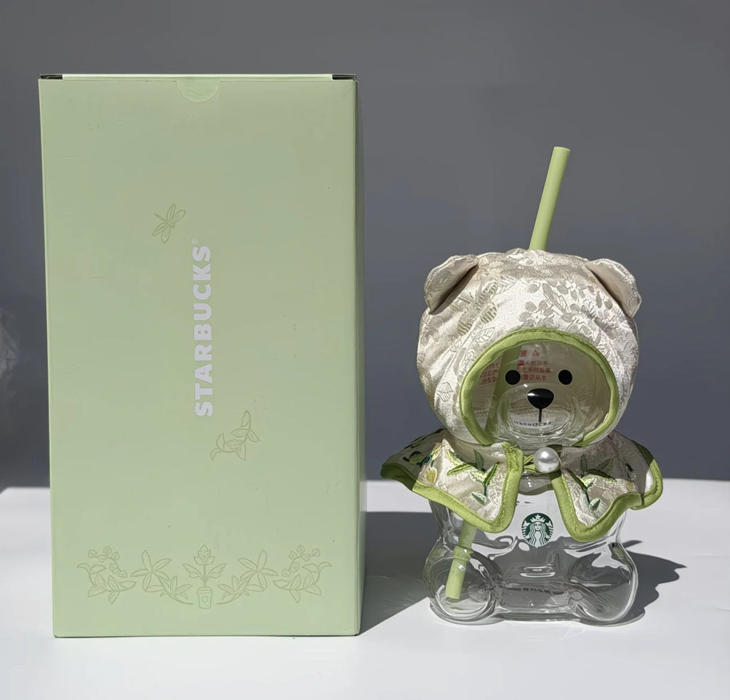 Starbucks Bearista China Spring Auspicious Pattern Collection 💚🫶🏻😭
