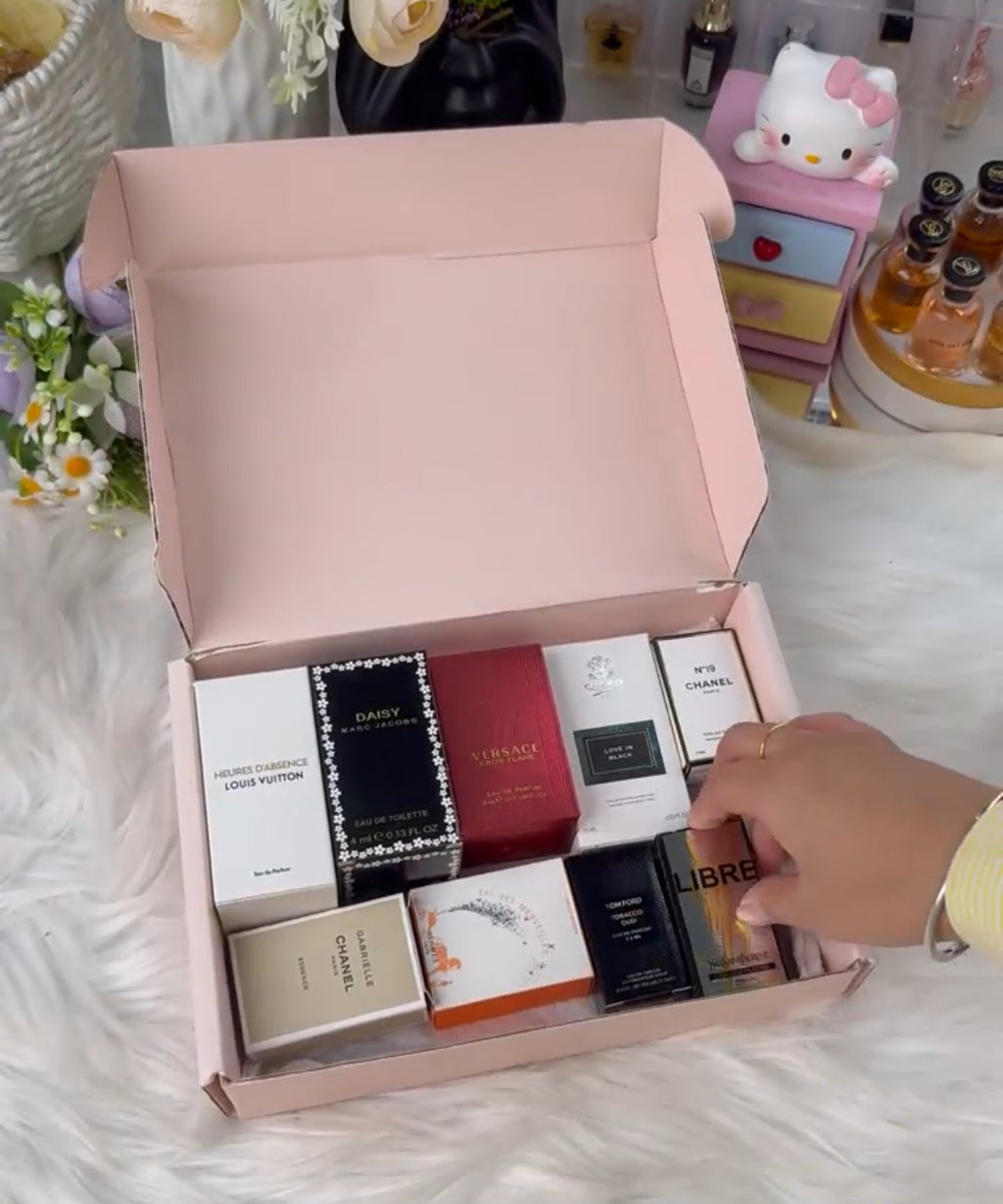 Luxury Mini Perfumes 10-30ML each (upto 8 pcs in box)