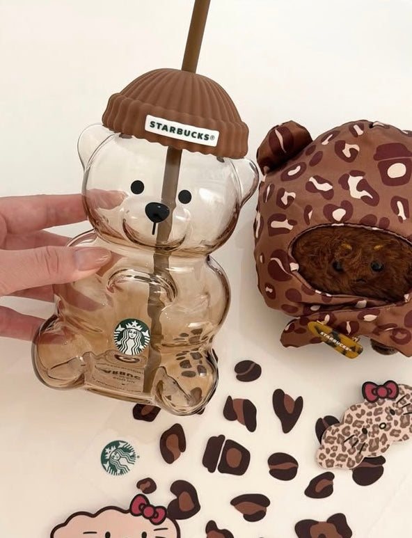 Starbucks Bearista China Exclusive Leopard Pattern 🐆🧸