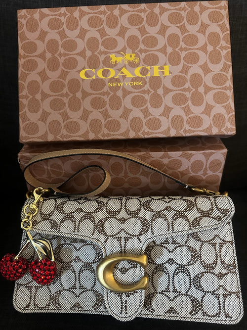 Coach Crystal Tabby Bag ✨🤎