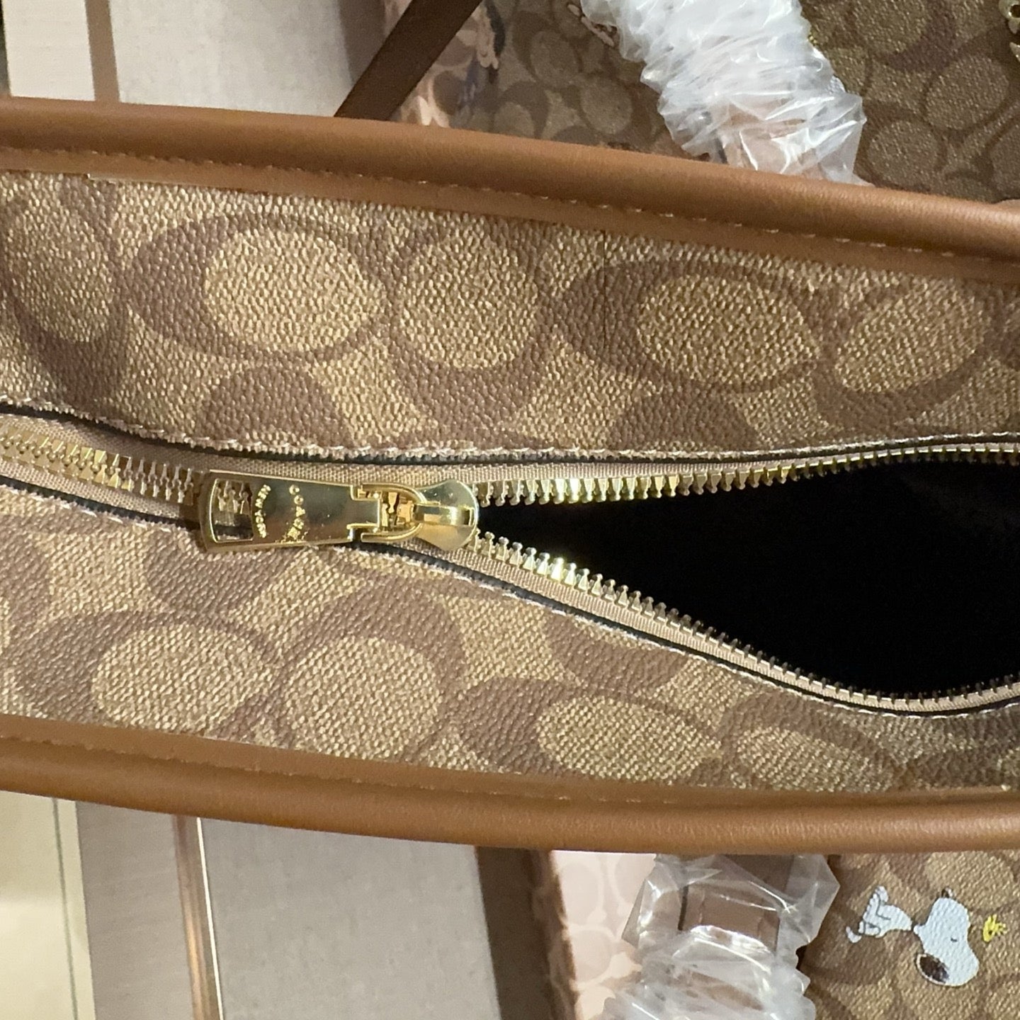 Coach Tote Bag Snoopy Edition
