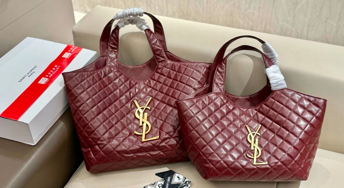 YSL ICare Lambskin Tote Bag