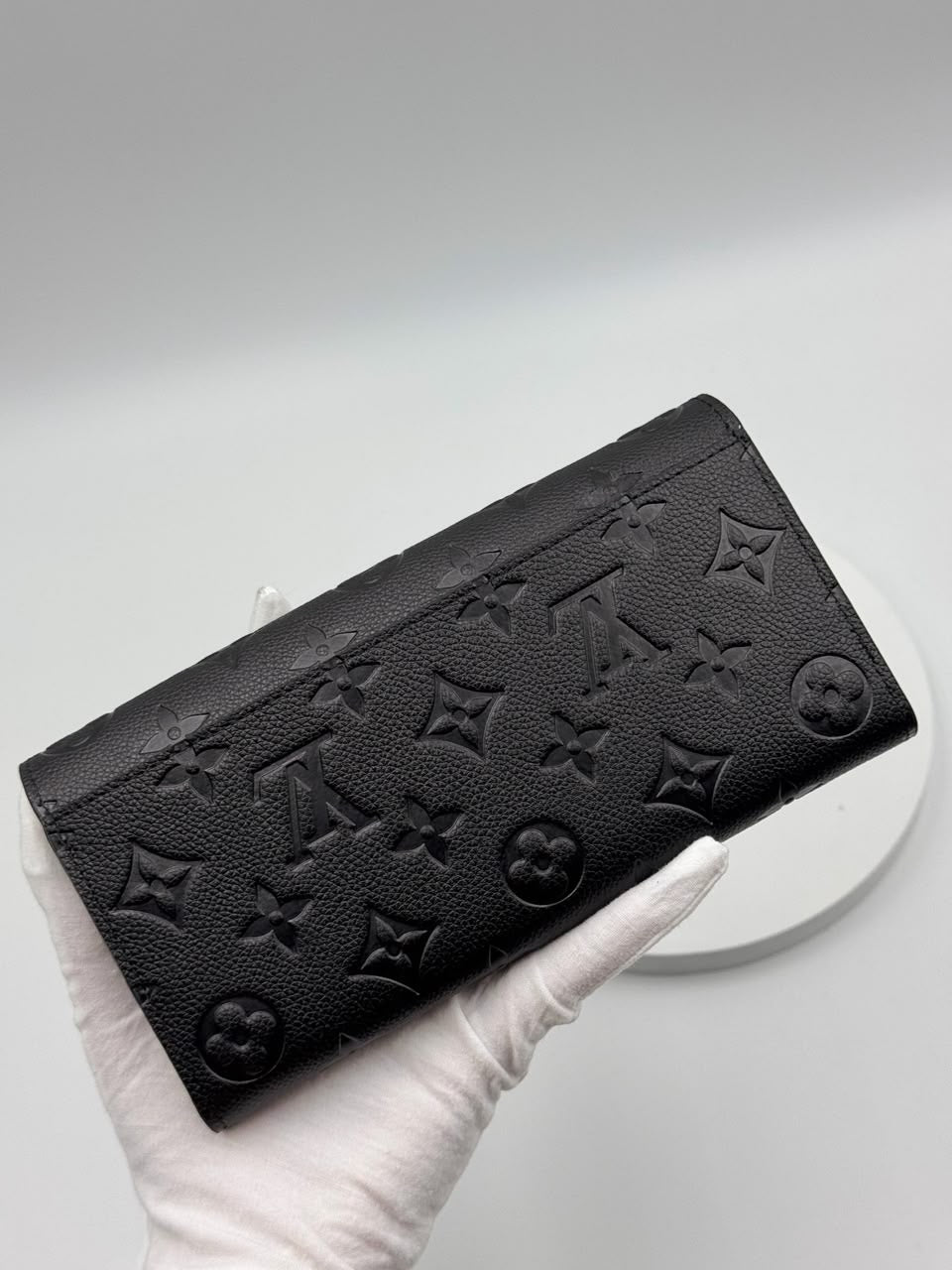Louis Vuitton Sarah Wallet in Monogram Empreinte leather