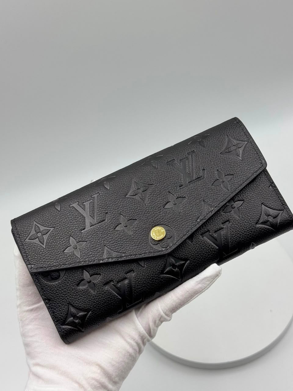Louis Vuitton Sarah Wallet in Monogram Empreinte leather
