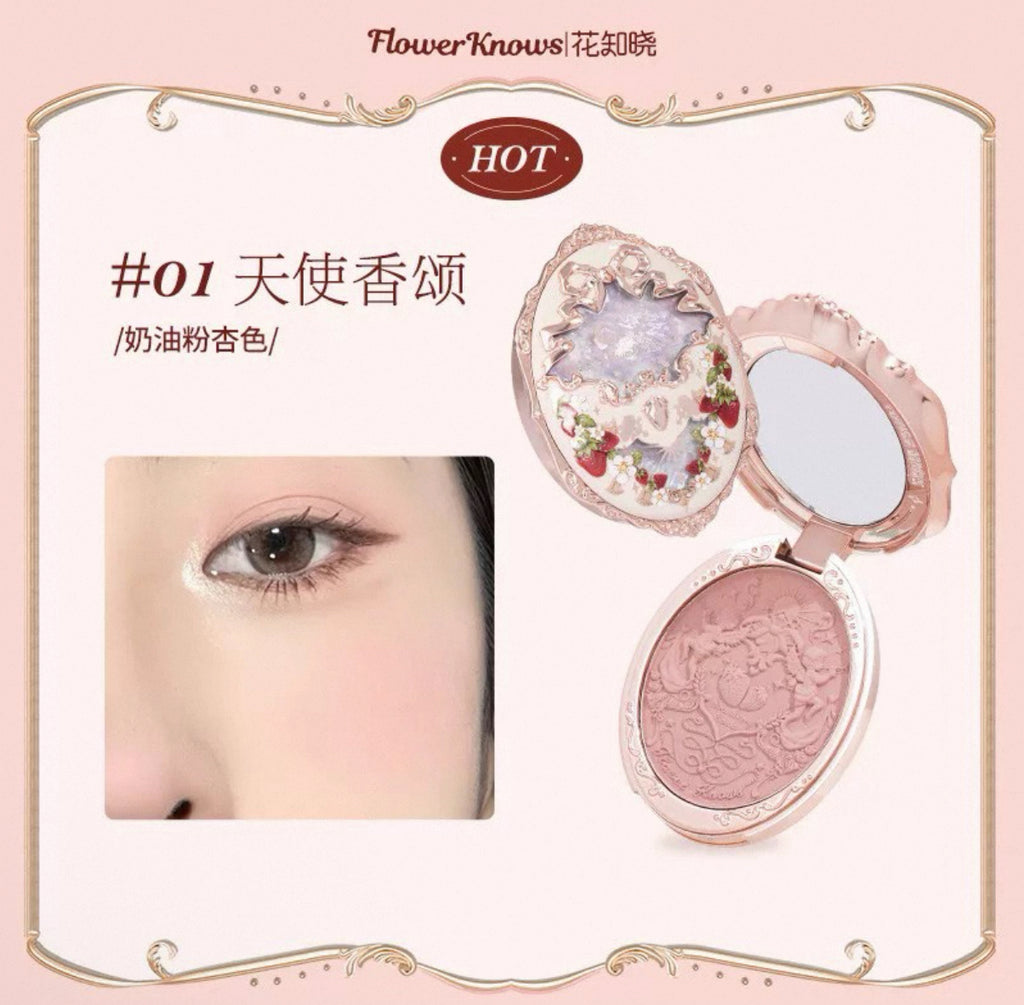 Forever Knows Strawberry Rococo Embossed Blush