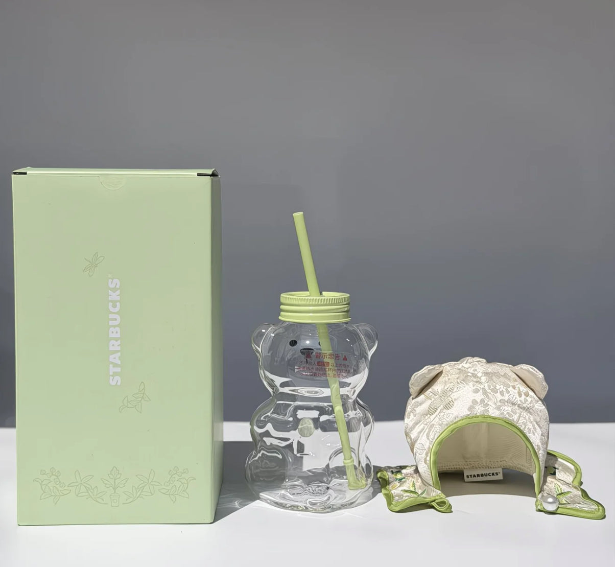 Starbucks Bearista China Spring Auspicious Pattern Collection 💚🫶🏻😭