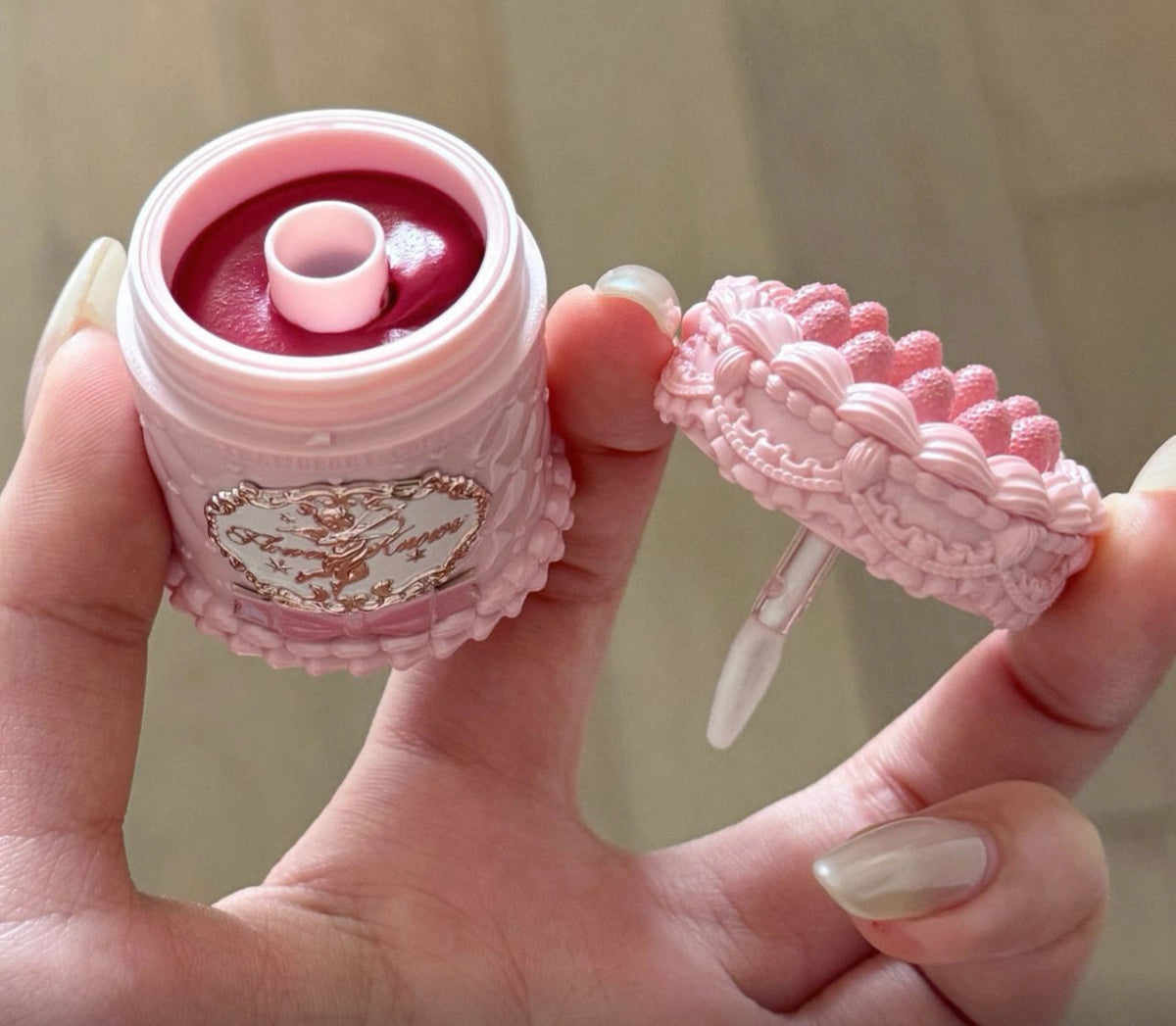 Forever Knows Strawberry Cake Lip Cream