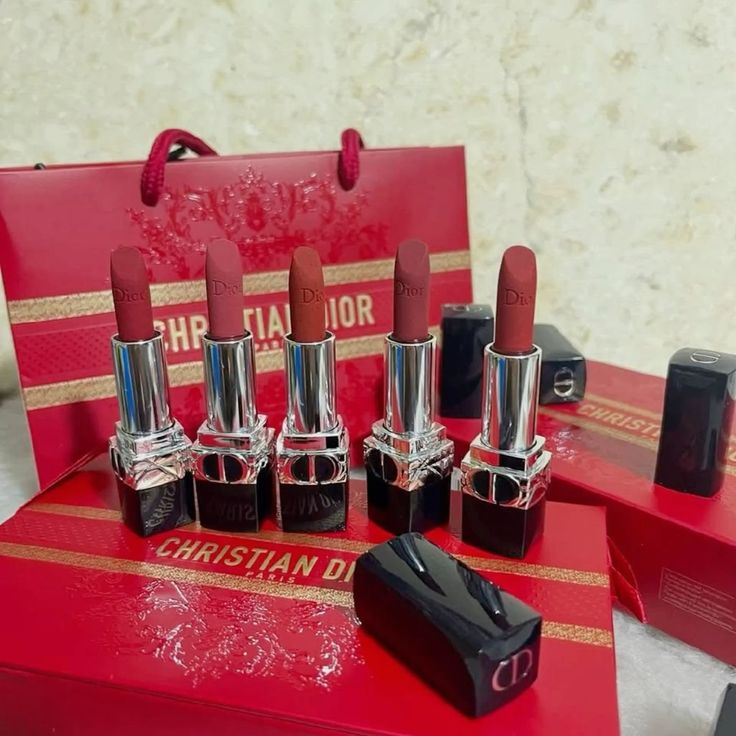 Dior best seller lipstick set of 5