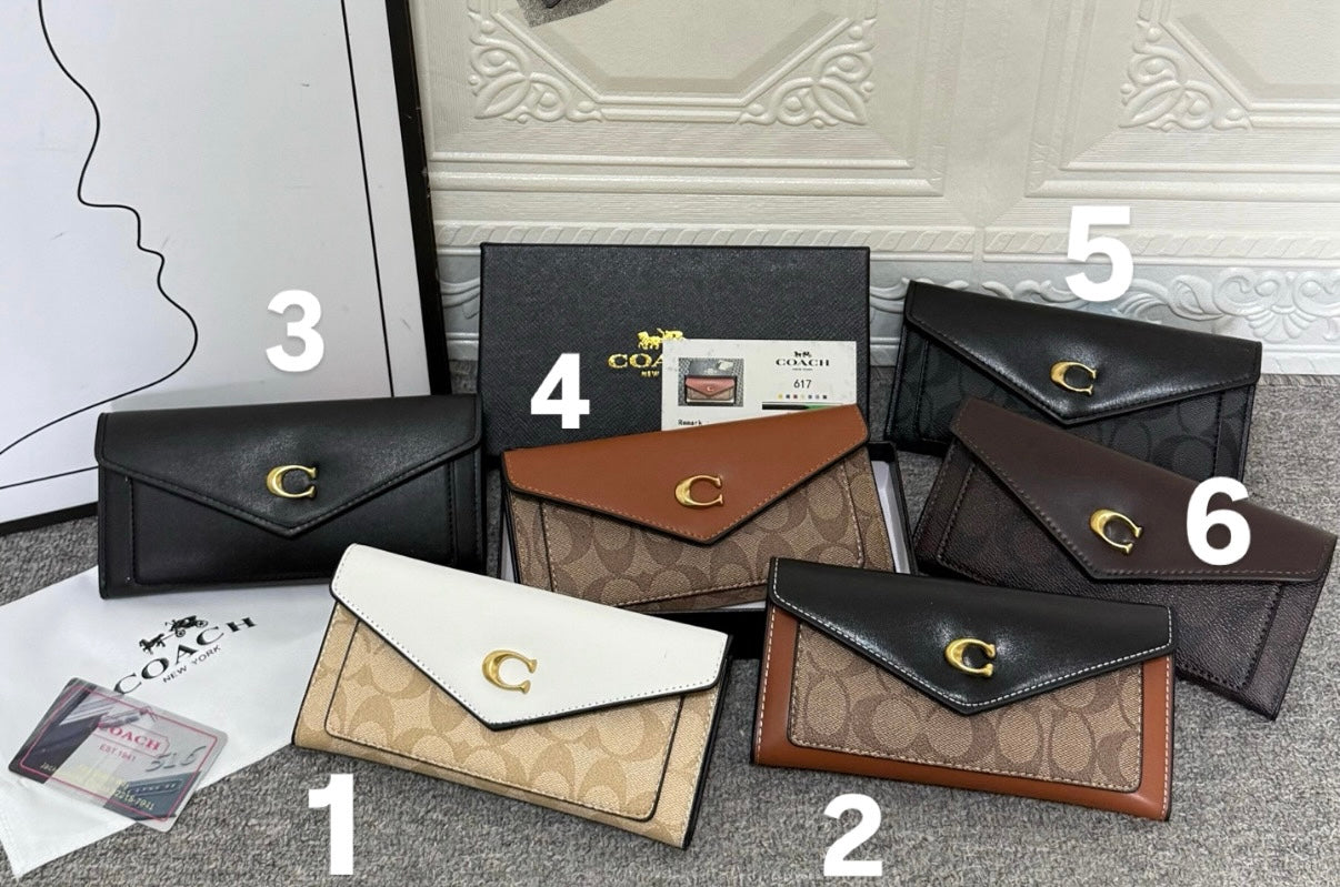Coach Long Wallet (Tabby Bag Matching Wallet)